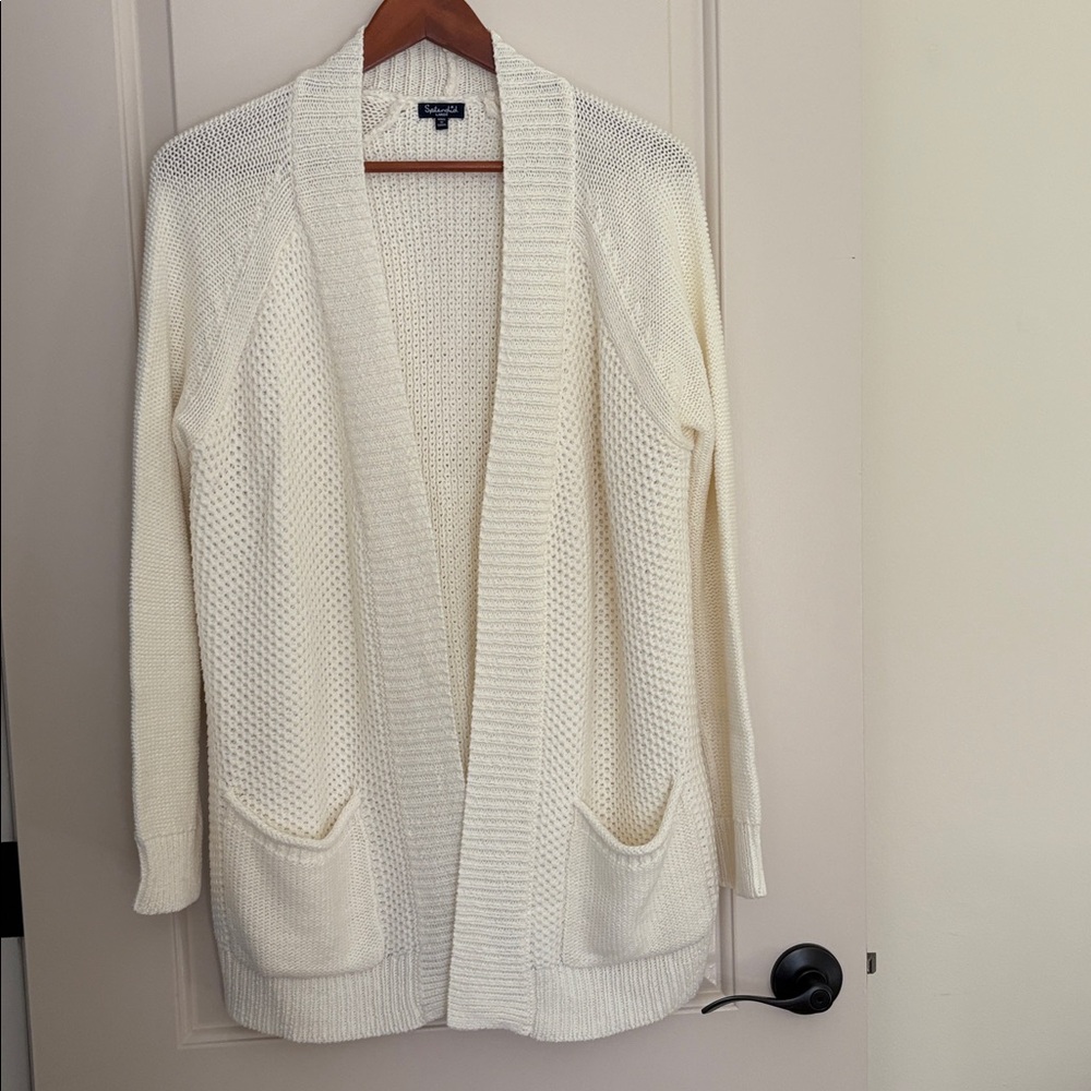 Splendid Ivory Knit Cardigan